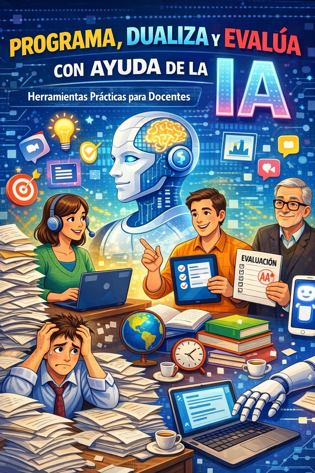 Programa, dualiza y evalúa con ayuda de la IA